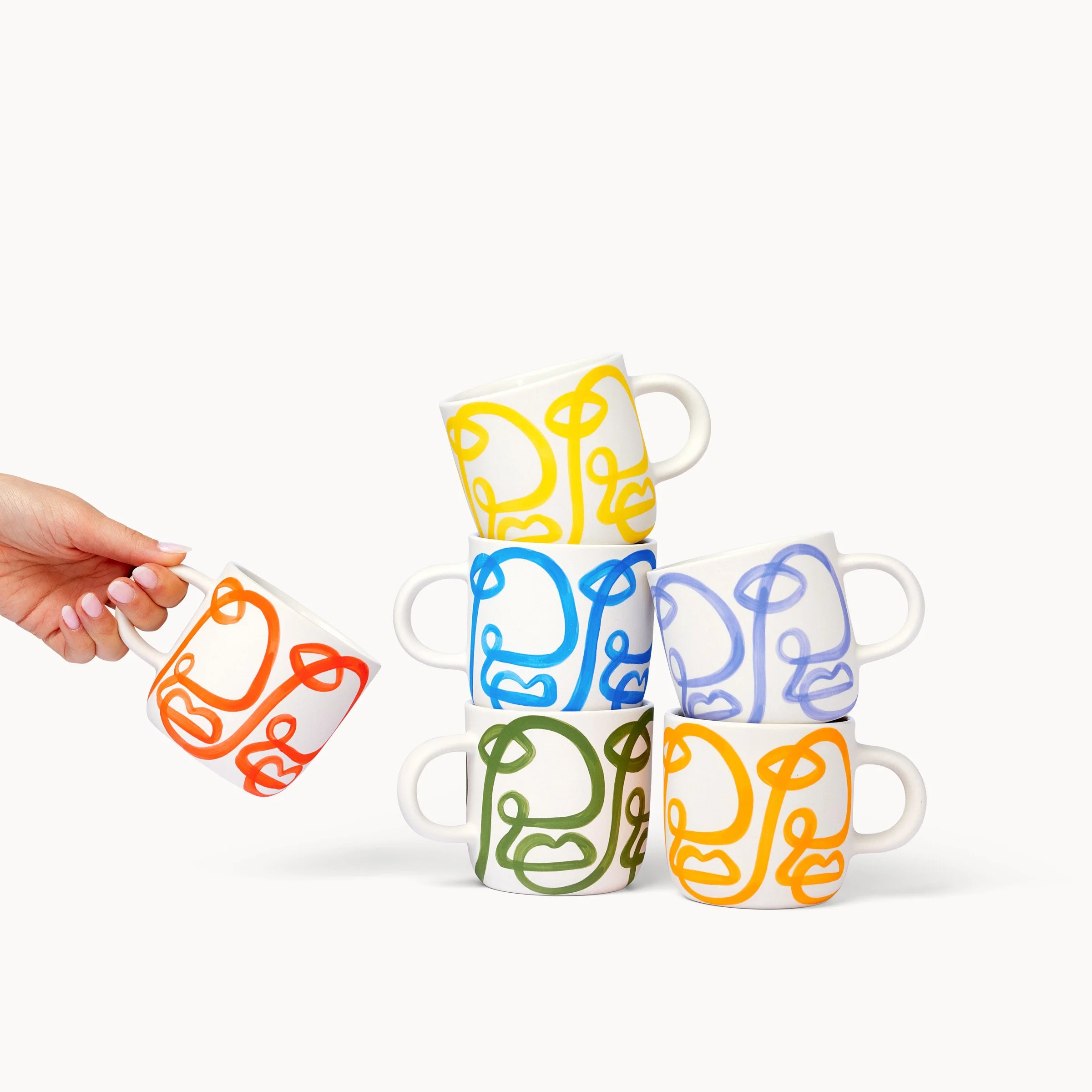 Pride Mugs - Set of 6 — Franca NYC